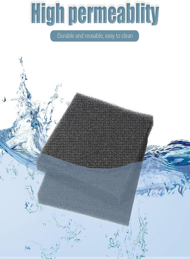 VAYINATO® Black Bio Sponge Filter Pad 2 Pcs Pack Cut to Use Aquarium and Pond Filter Media (30 PPI- Medium, 50 * 30 * 4 CM) by Petzlifeworld - Image 2